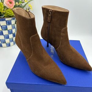 Women’s Stuart Weitzman suede ankle boots size 9.5 made in Spain